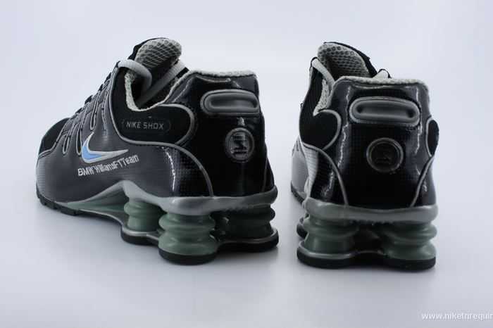 Gris Et Noir Shox Nz Baskets